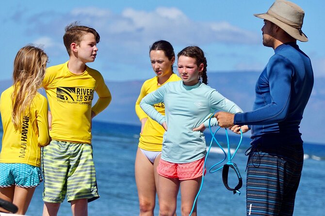 Private Surf Lesson for Group of 3-5 Near Lahaina - Safety Measures in Surfing