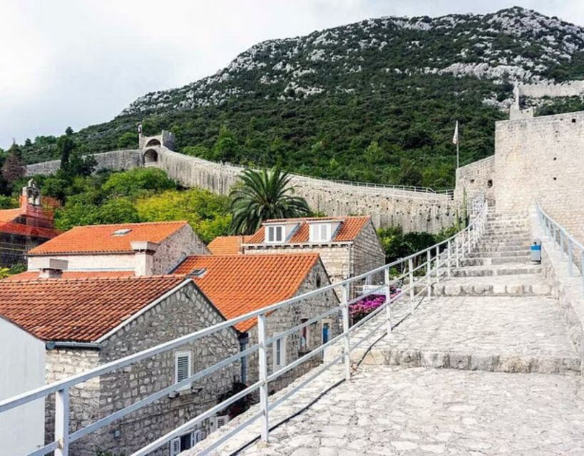 Private Tour: Ston and Peljesac Wine Tasting With Lunch From - Stons Medieval Charm