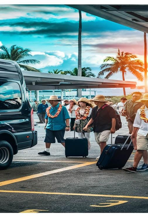 Private Transfer Waikiki to HNL Airport * 1-12 Passenger* - Booking Process