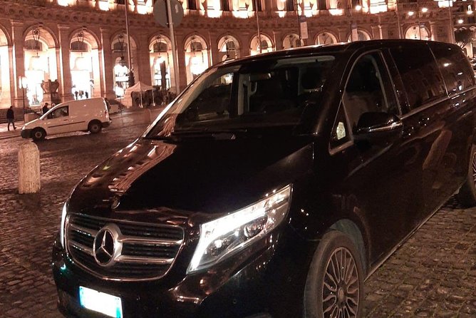 Private Vip Airport Transfer From Rome Airport to Rome City Hotel - Driver and Communication