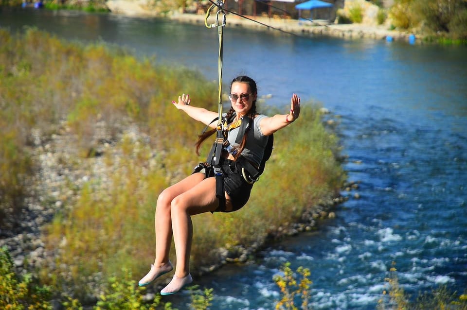 Rafting & Quad or Buggy Safari & Ziplining In Köprülü Canyon - Adventure Activities