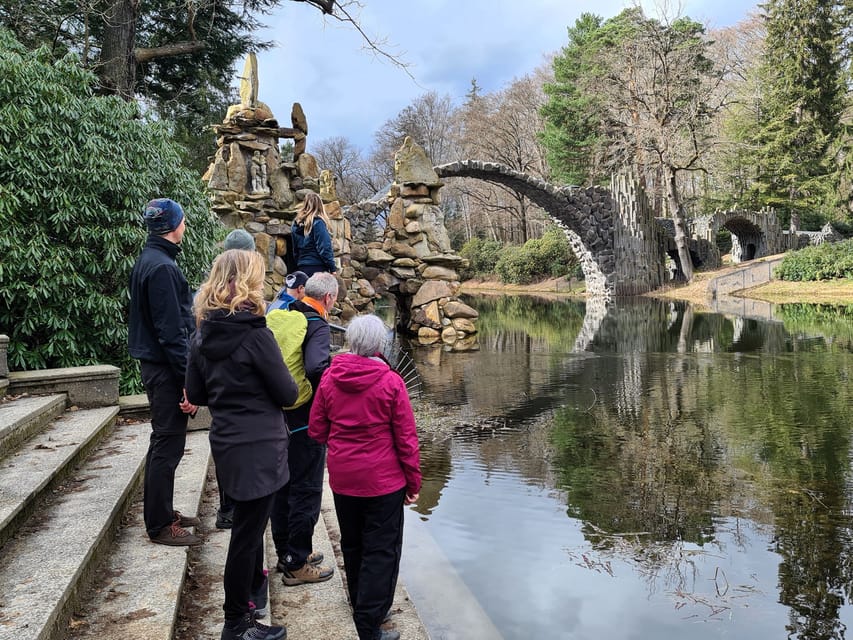 Rakotz Bridge Devil's Bridge, Wood Workshop, Open-pit Mining - Cycling Tour - Highlights and Experiences