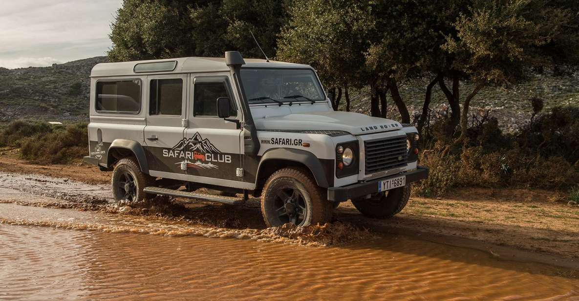 Rethymno Land Rover Safari in Southwest Crete - Breathtaking Mountain Scenery