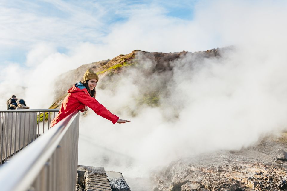 Reykjavik: Silver Circle, Canyon Baths, and Waterfalls Tour - Canyon Baths Experience