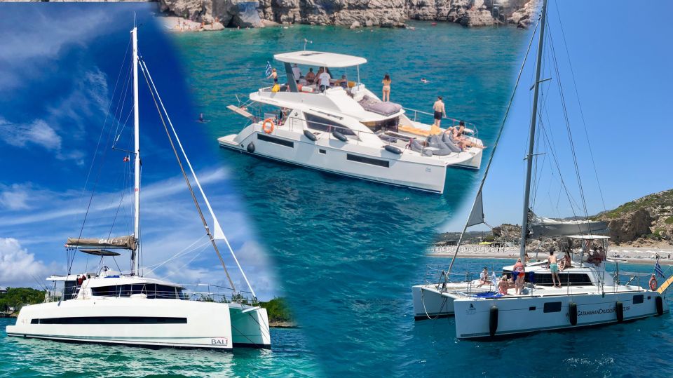 Rhodes: All-Inclusive Catamaran Cruise With Lunch and Drinks - Itinerary and Highlights