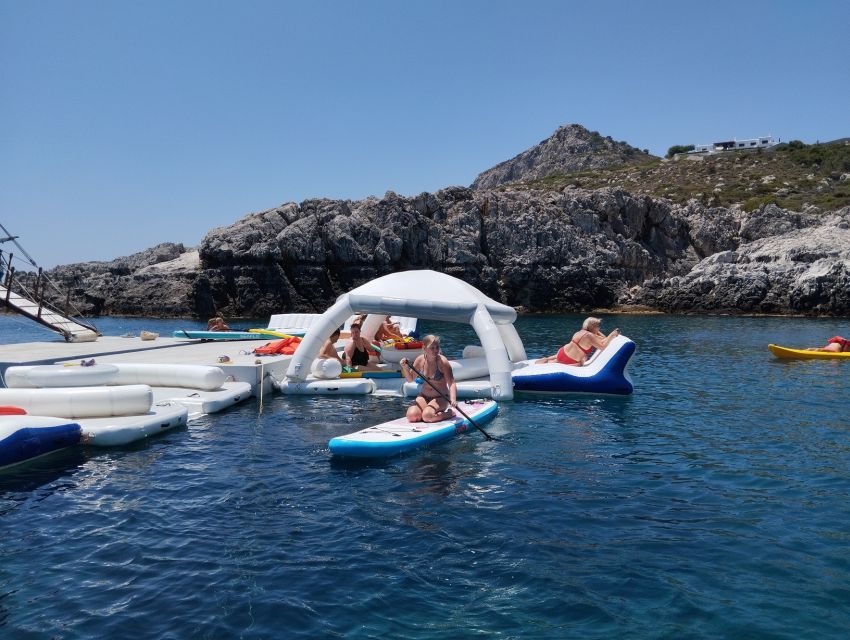 Rhodes: Gulet Trip With Food, Drinks, Sup, Kayak & Swimming - Activity Offerings