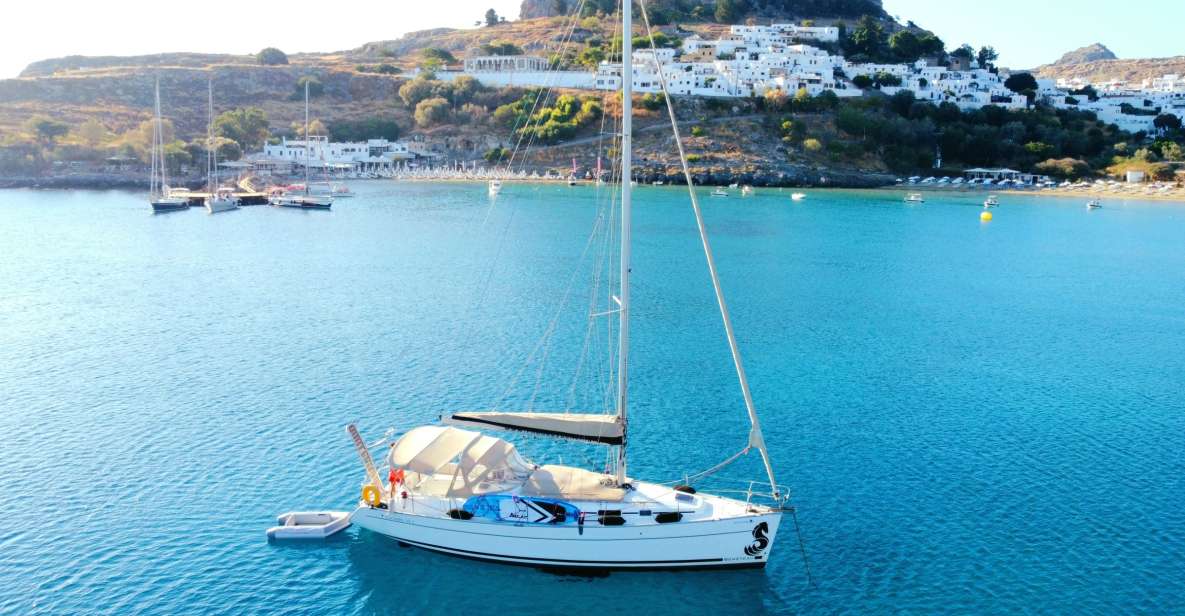 Rhodes: Kallithea & Antony Quinn Bay Private Sailing Cruise - Highlights of the Cruise