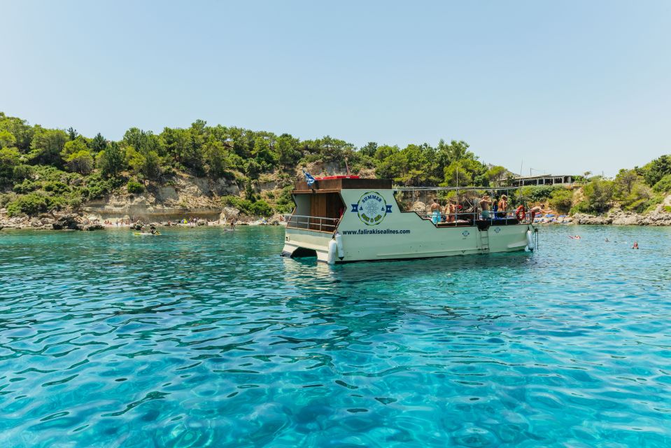 Rhodes: Sun and Sea 3-Hour All-Inclusive Swimming Cruise - Onboard Experience