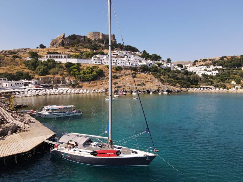 Rhodes Town: Private Sailing Cruise With Swim Stops & Meal - Whats Included in the Experience