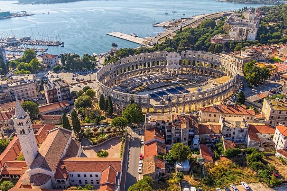 Rijeka: Pula, Rovinj, and Panoramic Istrian Coast Tour - Rovinj: Charming Coastal Town