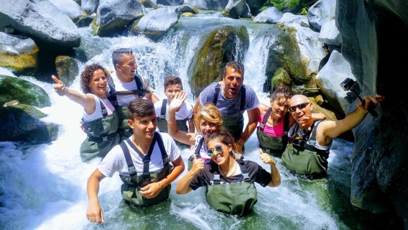 River Trekking Alcantara Gorges - Inclusions