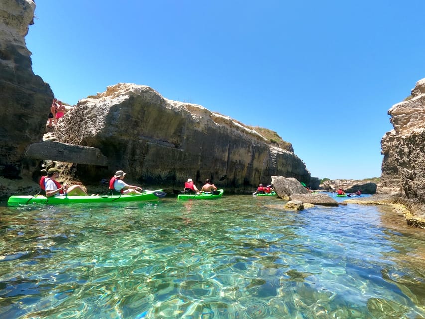 Roca Vecchia: Kayak and Canoe Tour to the Cave of Poetry - Tour Details