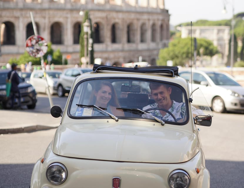 Roman Elegance: Private Fiat 500 Vintage Car Adventure - Tour Details