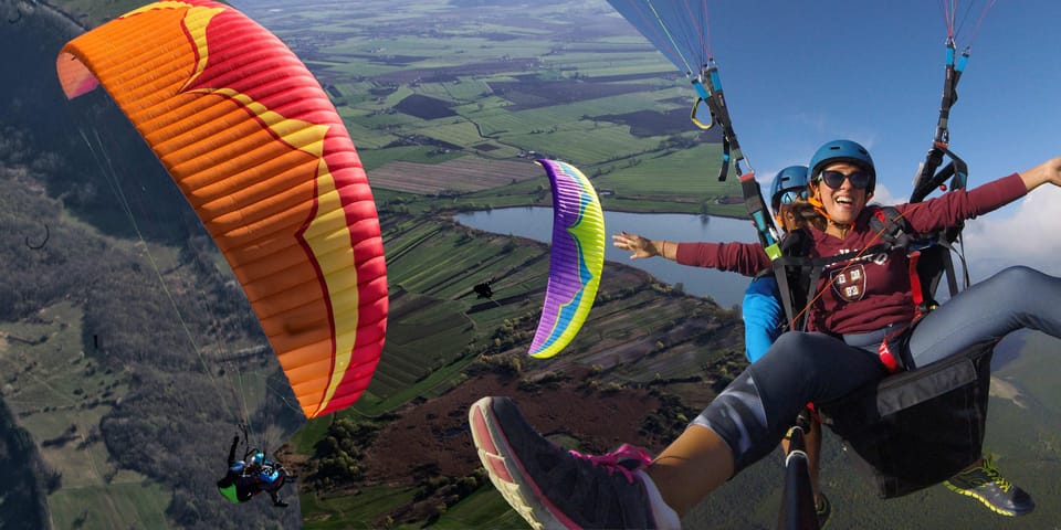 Rome: 1 Hour Private Couple Paragliding Love Fligth - Itinerary Highlights