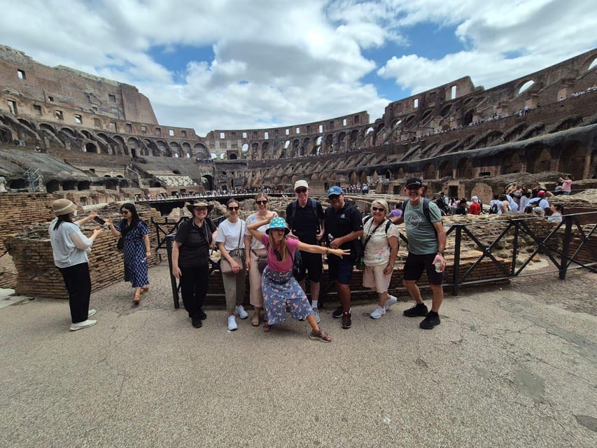 Rome: Colosseum, Roman Forum, and Palatine Hill Guided Tour - Inclusions and What to Expect