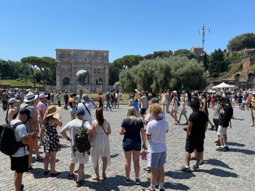 Rome: Colosseum, Roman Forum & Trajans Market Exterior Tour - Tour Details