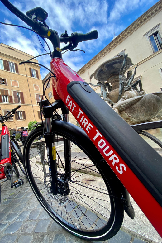 Rome E-Bike Tour With Market Experience - Tour Inclusions