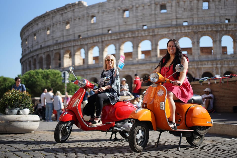 Rome: Guided Vespa Tour With Professional Photoshoot - Tour Inclusions