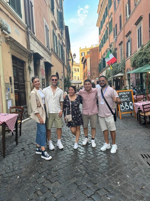 Rome: Guided Walking Tour With Drinks in Local Bars - Included in the Tour