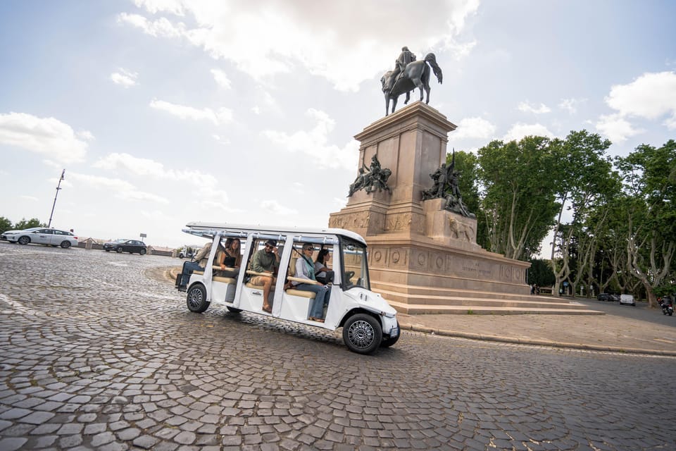 Rome: Highlights Tour in Golf Cart - Transportation Details