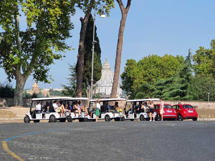 Rome: Nigh Tour by Golf Cart With Pizza Snack and Gelato - Iconic Sights to Discover