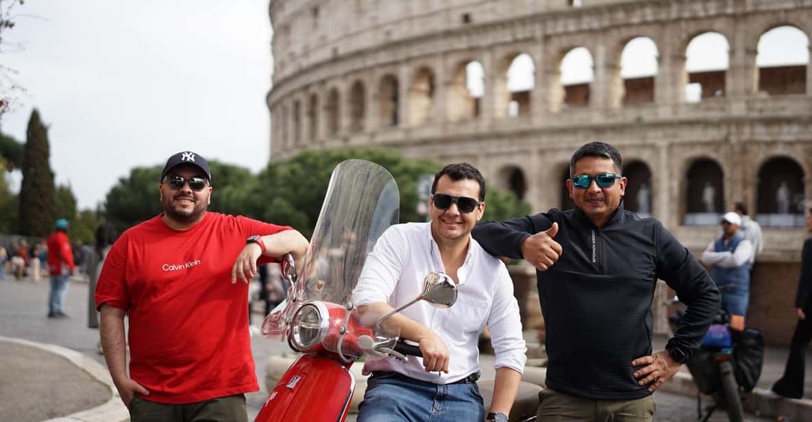 Rome on Wheels: Vespa Adventure With Pick up and Drop off - Tour Logistics