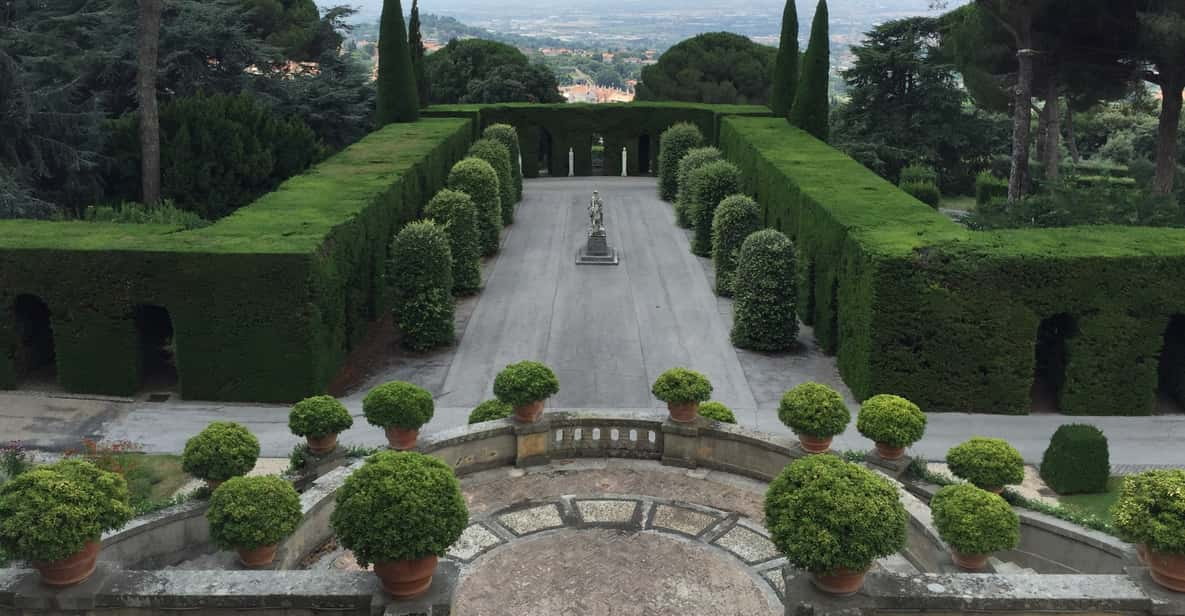 Rome: Pontifical Villa Gardens at Castel Gandolfo Minibus - Highlights