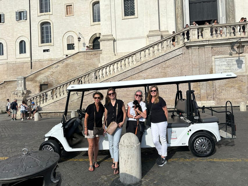 Rome: Private Guided Golf Cart Tour - Important Information