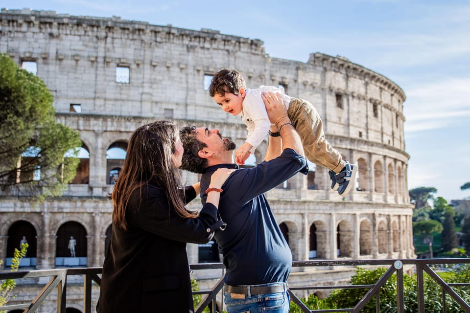 Rome: Professional Photoshoot for Family and Pregnancy - Itinerary Highlights