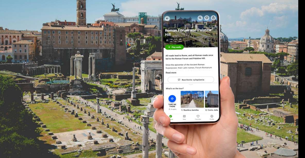 Rome: Roman Forum and Palatine Hill Self-Guided Audio Tour - Self-Guided Audio Experience