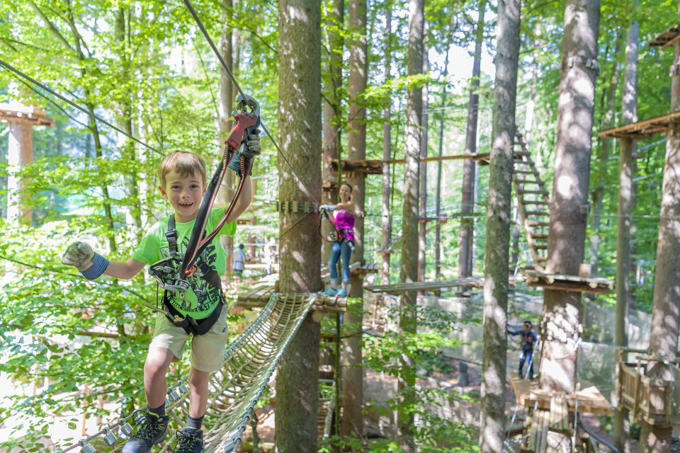 Rope Park Interlaken: Climbing Adventure With Entry Ticket - Adventure Activities Offered