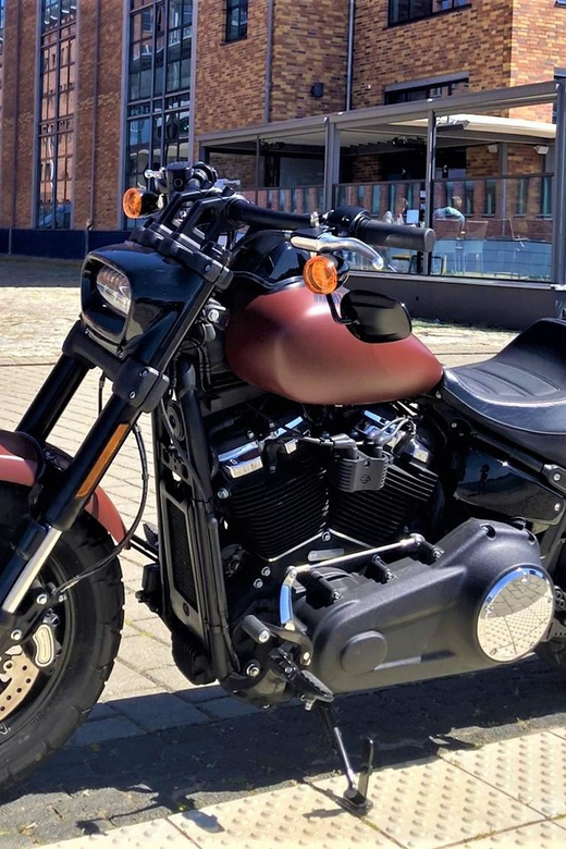 Rostock: Harley-Davidson Softail Fat Bob 107 Rental - Included in the Rental