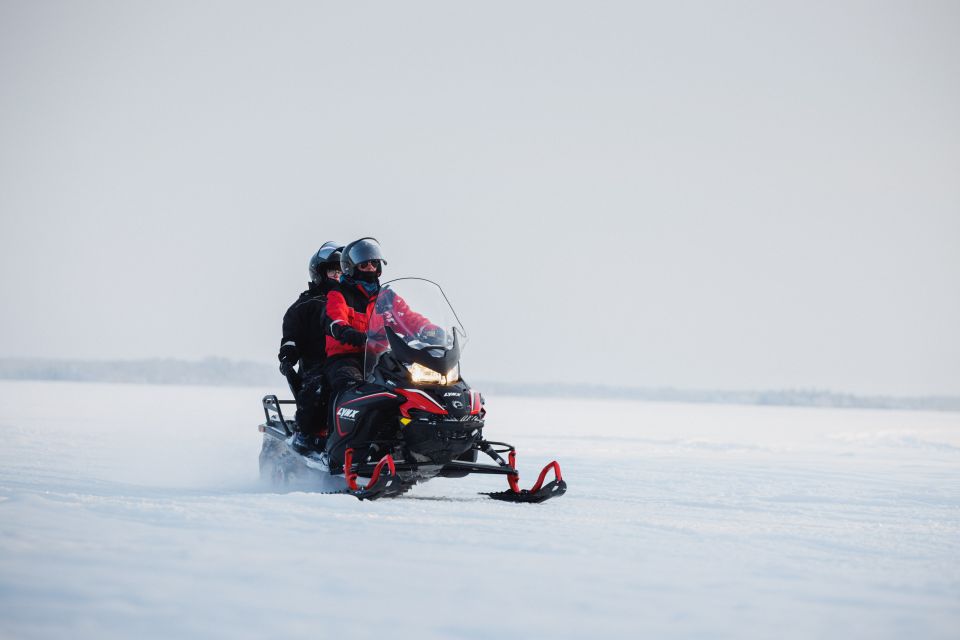 Rovaniemi: Ice Fishing & Snowmobile Safari Combo Day - Activity Itinerary