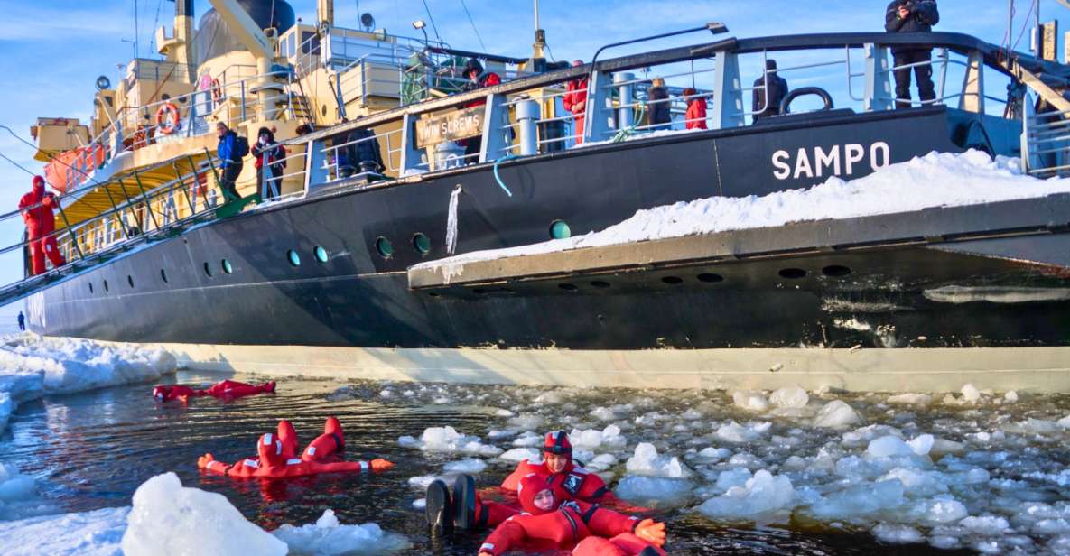 Rovaniemi: Icebreaker Sampo Cruise With Buffet and Ice Float - Onboard Amenities