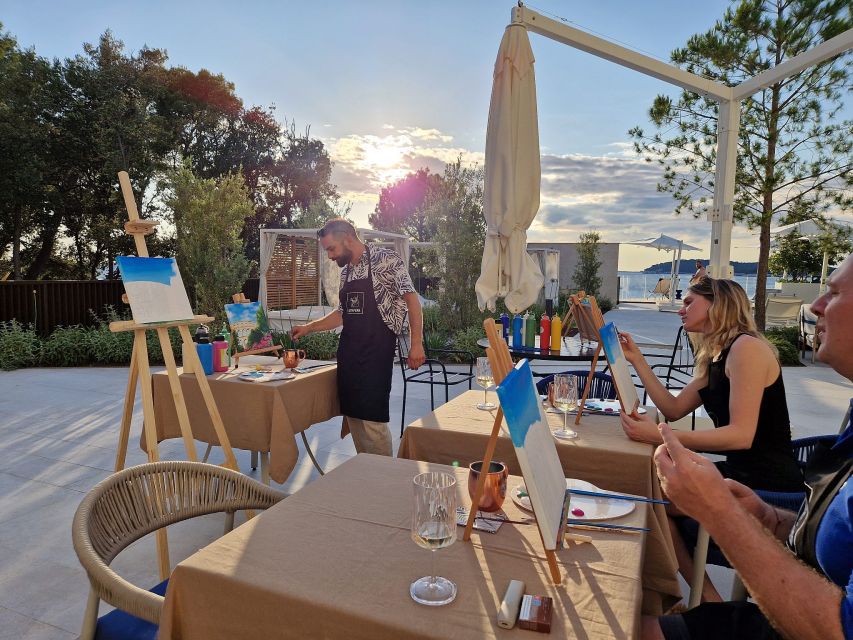 Rovinj: Artafera Painting Workshops - Paint, Wine & More - Included Materials and Amenities