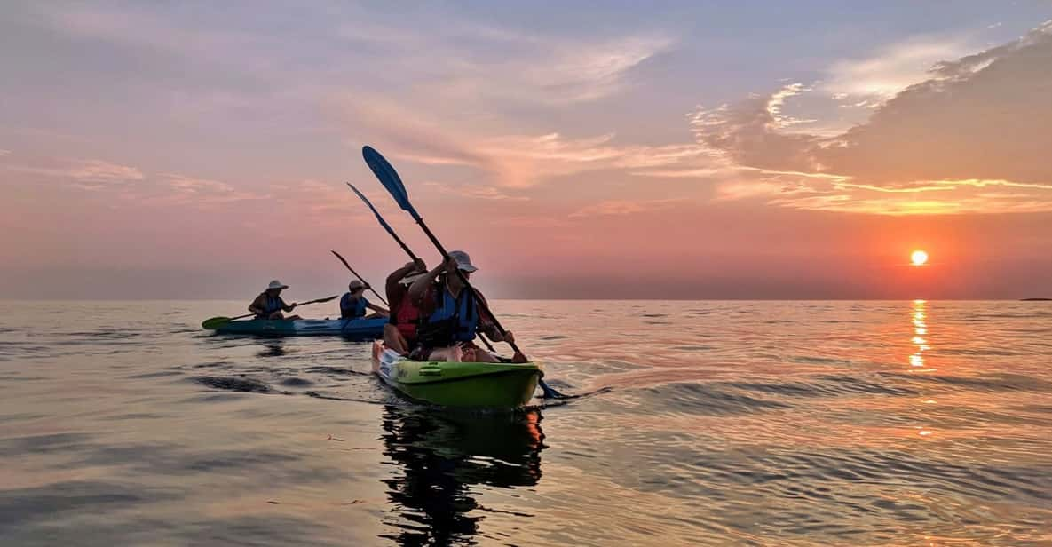 Rovinj: Sunset Kayaking Tour - Included Services