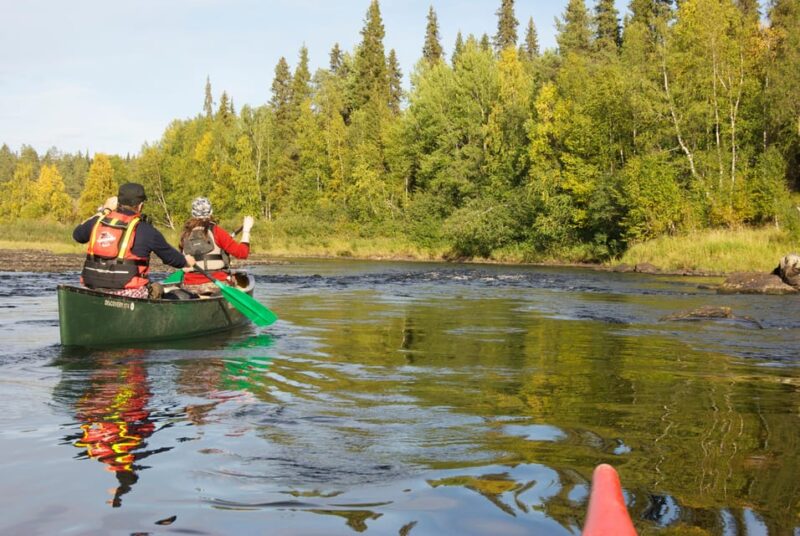 Ruka : Midnight Sun Canoeing on the Ruka Lake - How to Book and Cancel