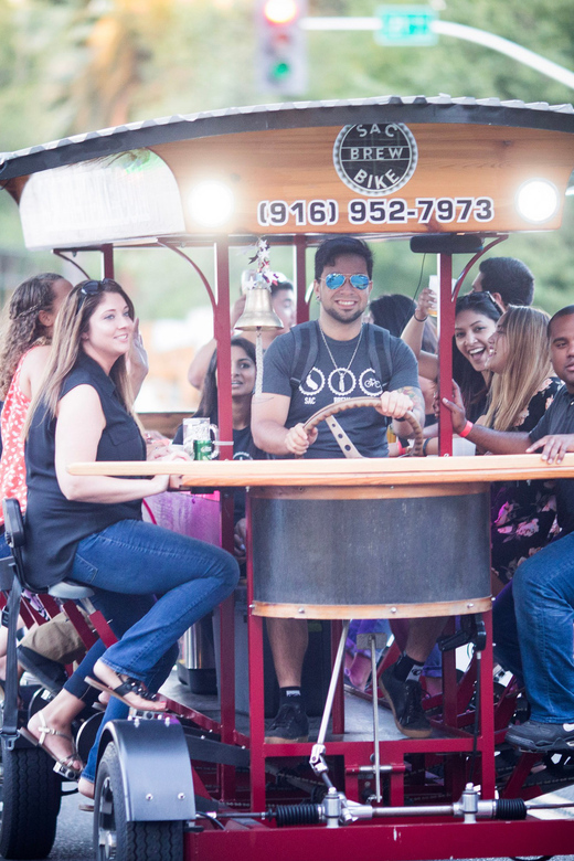 Sacramento: Pedal Bar Tour With 2 Stops - Experience Highlights