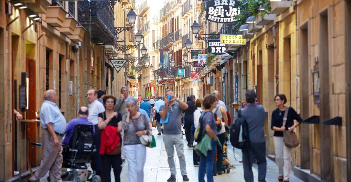 San Sebastian: Guided Walking Tour With Pintxo and Drink - Guided Tour Details