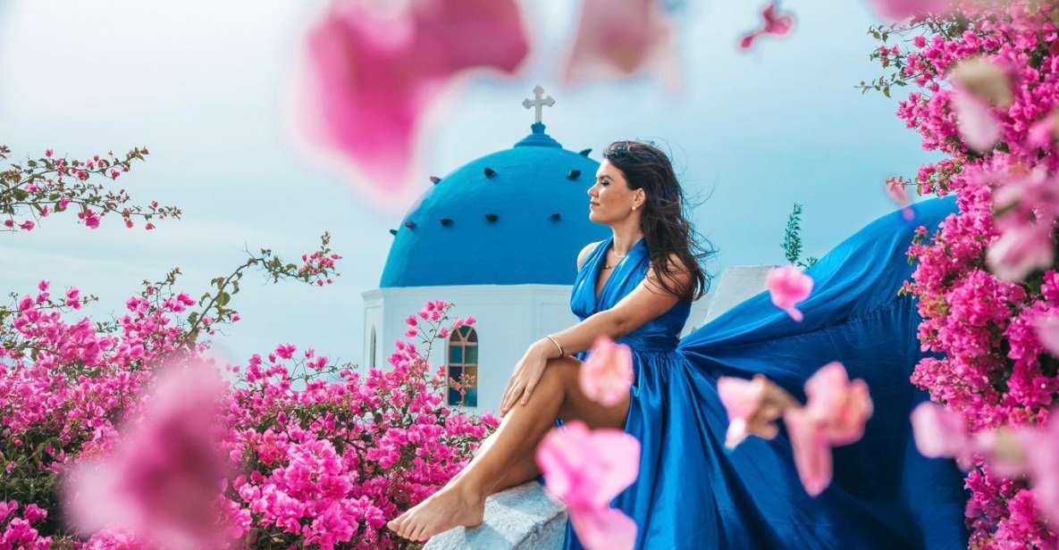 Santorini: Flying Dress Photoshoot - Ideal Locations