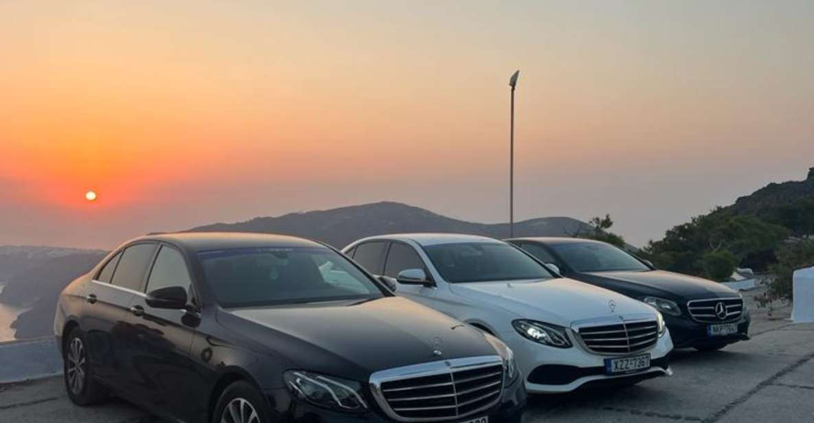 Santorini Limousine Transfer Services - Professional Chauffeur Rides