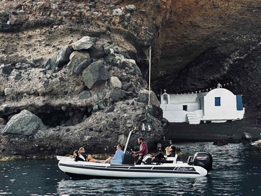 Santorini: Private RIB Cruise With Volcano & Thirassia Visit - Boat Specifications