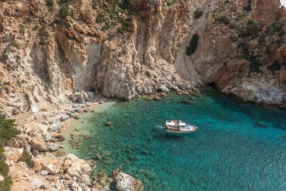 Semi Private Cruise – Afternoon Cruise Pollonia Polyaigos - Included Amenities