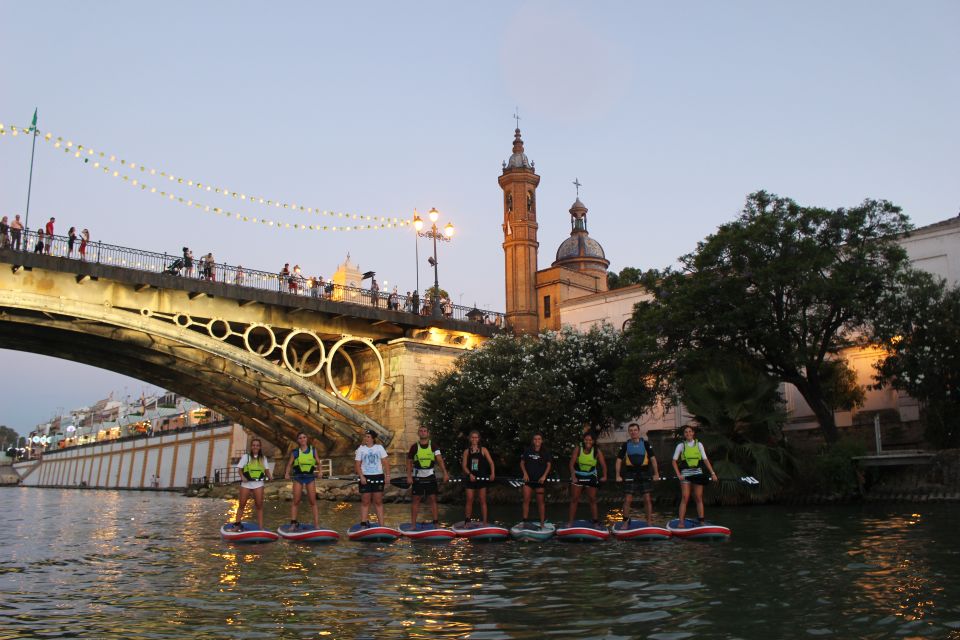 Seville: Sunset and Evening Paddle Boarding Tour - Duration and Pricing