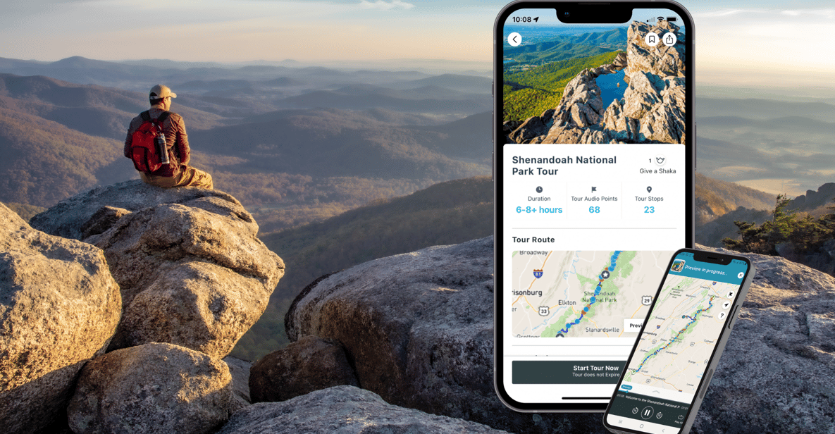 Shenandoah National Park Audio Guide App - Audio Guide Features