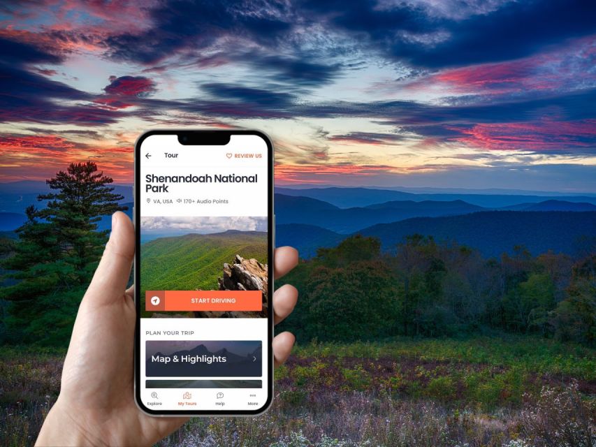 Shenandoah: Self-Guided Audio Tour - Tour Inclusions and Features