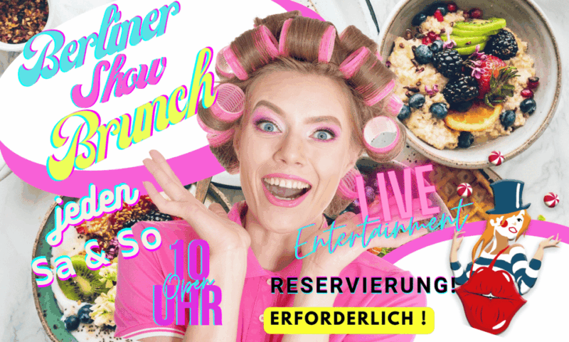 Show Brunch at the Adventure Restaurant Knutschfleck Berlin - Culinary Offerings