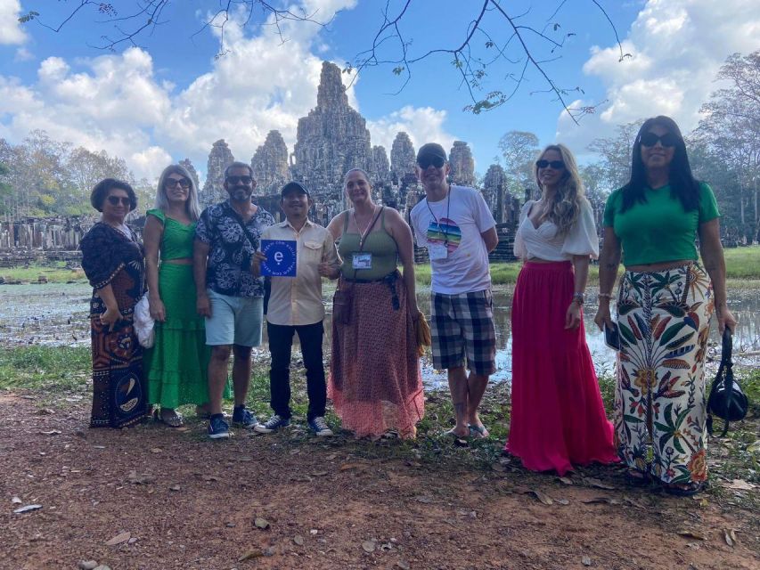 Siem Reap: Angkor 1 Day Group Tour With Spanish Guide - Inclusions and Exclusions