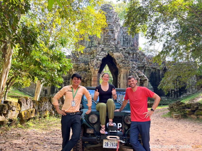 Siem Reap: Angkor Wat Sunrise and Market Tour by Jeep - Transportation Details