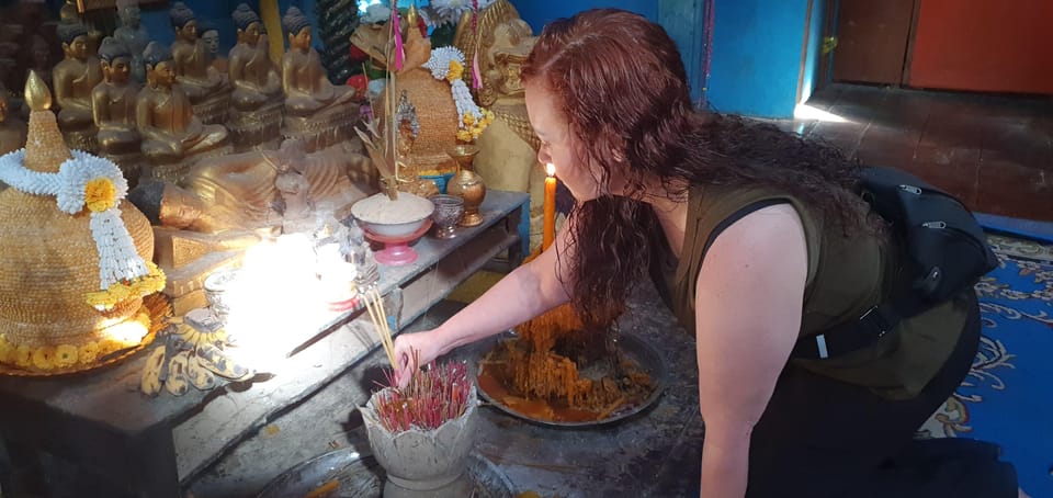 Siem Reap Cambodian Buddhist Water Blessing and Local Market - Detailed Itinerary